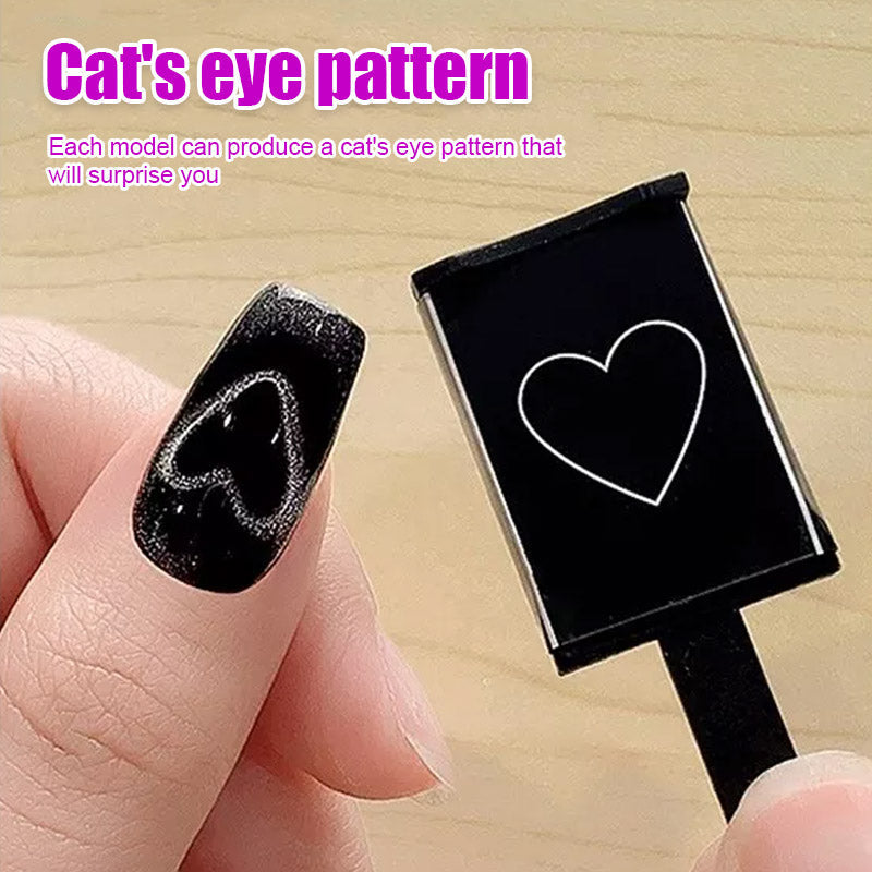 🌟[Nail Art Cat Eye Magnet Multifunctional Powerful Magnetic Strip Set] - Unlock new ways to play creative manicure✨