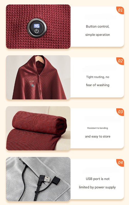 🎁Christmas Early Bird Sale 49% OFF 😚Electric warm-up blanket