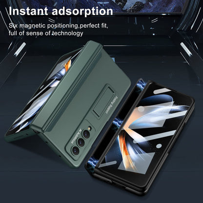 Suitable For Samsung Z FOLD5 Frosted Magnetic Hinge Bracket Phone Case