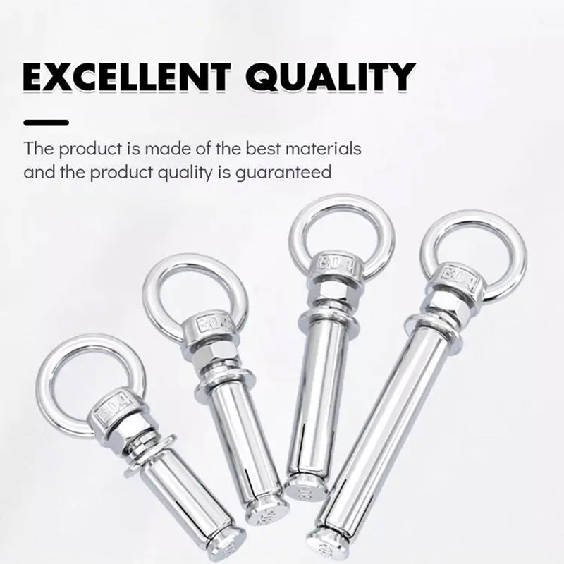 6PCS/Pack 304 Stainless Steel Lifting Ring Expansion Screw